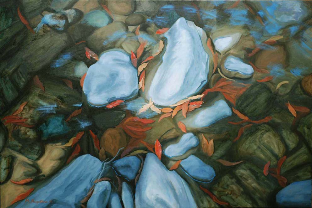 A gathering 61x91cm $800